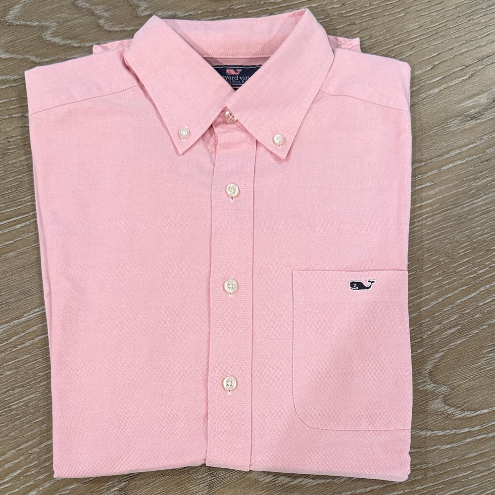 Vineyard Vines Men's Light Pink Casual Shirt